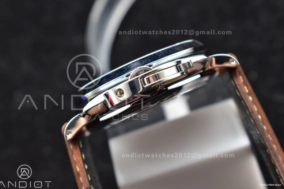 977 Best Dial Edition on Luminor PAM1046 Asso AXXXIV Strap Bold Due VSF White Brown 0129